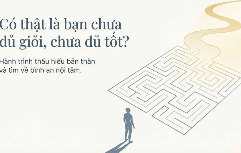 Có thật là bạn chưa đủ giỏi chưa đủ tốt