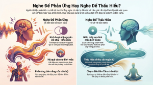 Nghe để phản ứng hay nghe để hiểu